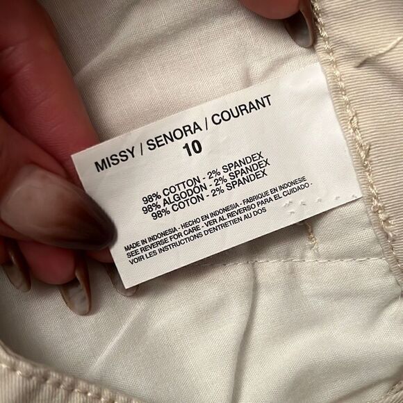 Hannah Women's Ankle Length Narrow Pants Sits Natural Waist Sands of Time - Picture 7 of 8